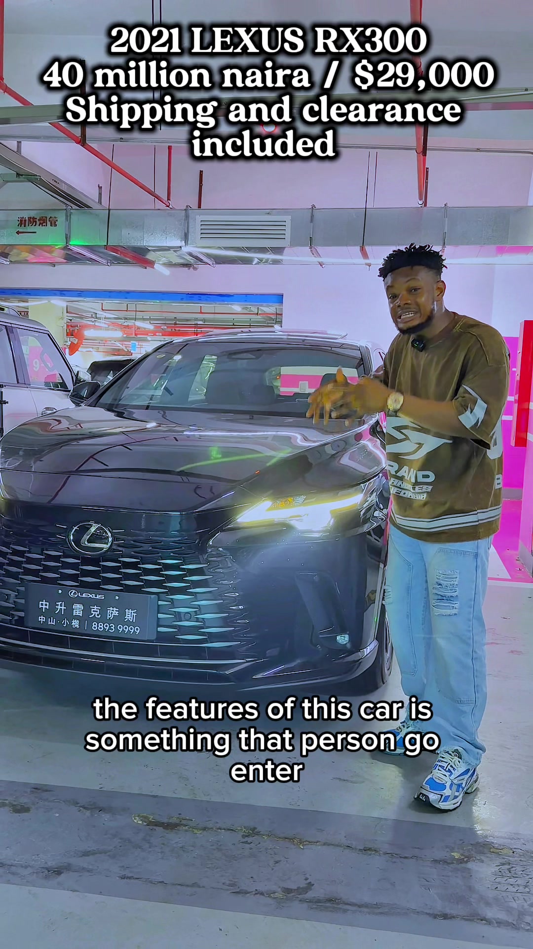 2021 Lexus #CapCut RX300 for sale in Nigeria