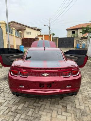 2010 Chevrolet Camaro Burgundy for sale in Nigeria