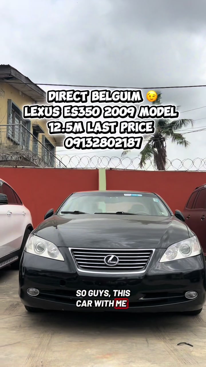 2009 Lexus Es350 for sale in Nigeria