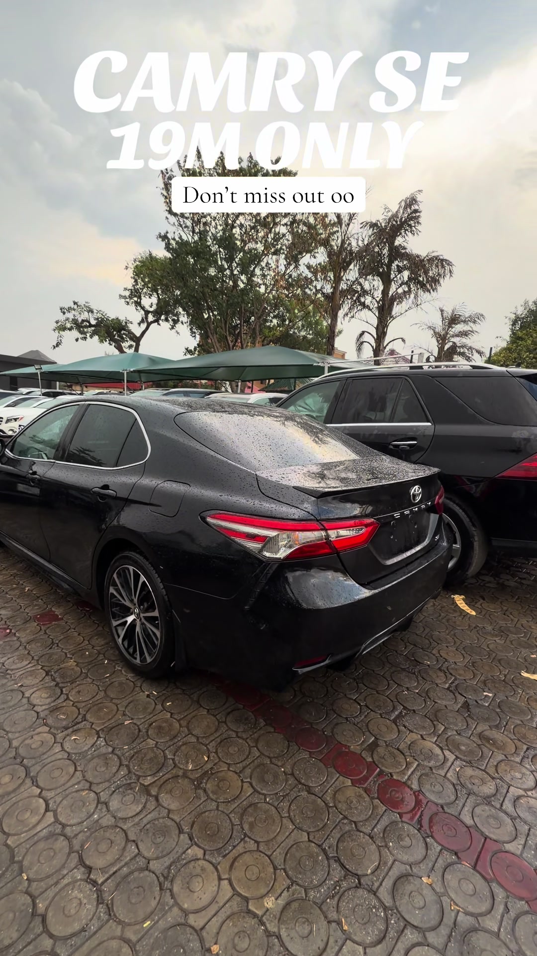 2019 Toyota Camry for sale in Nigeria