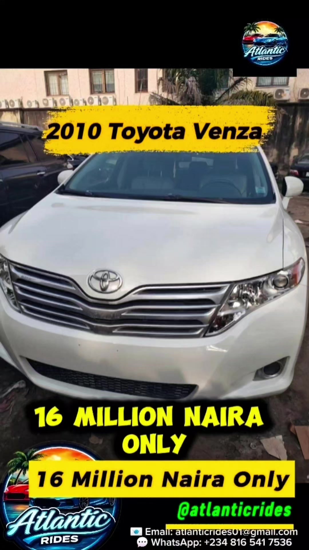 2010 Toyota Venza for sale in Nigeria