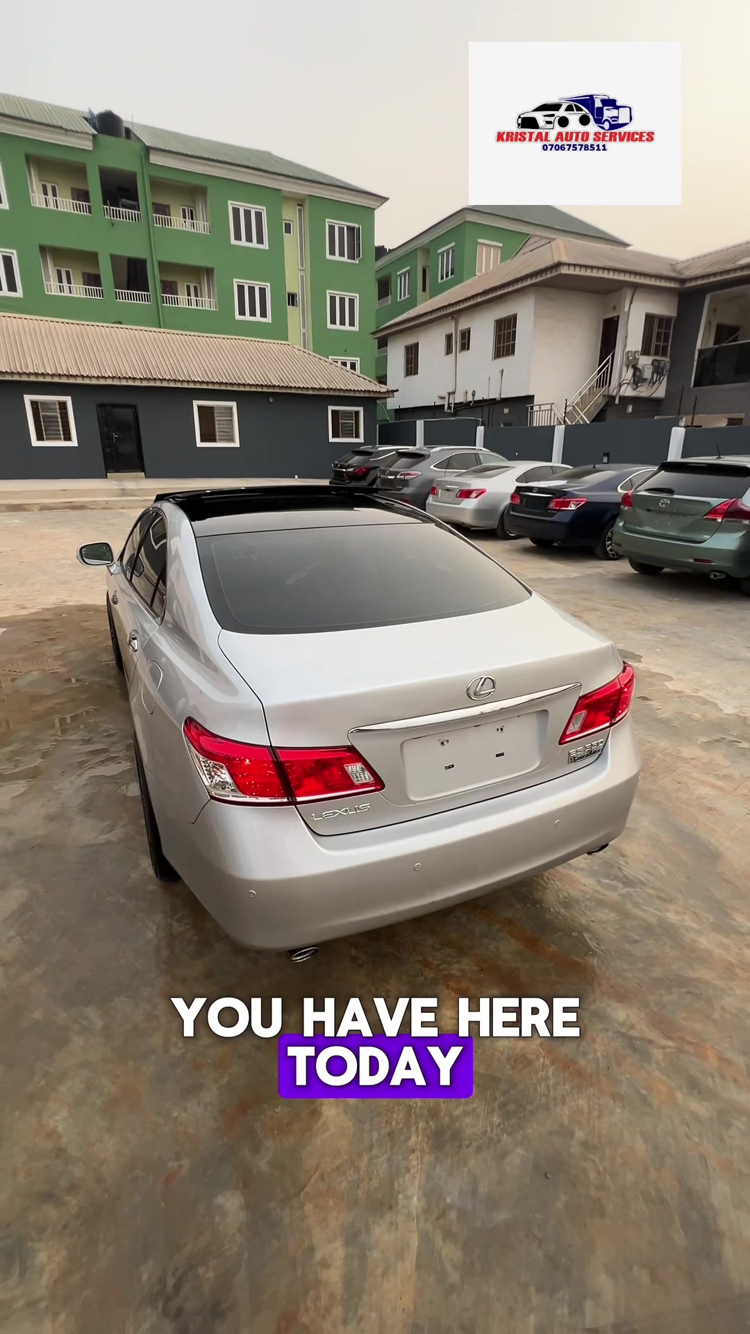 2012 Lexus Es350 for sale in Nigeria