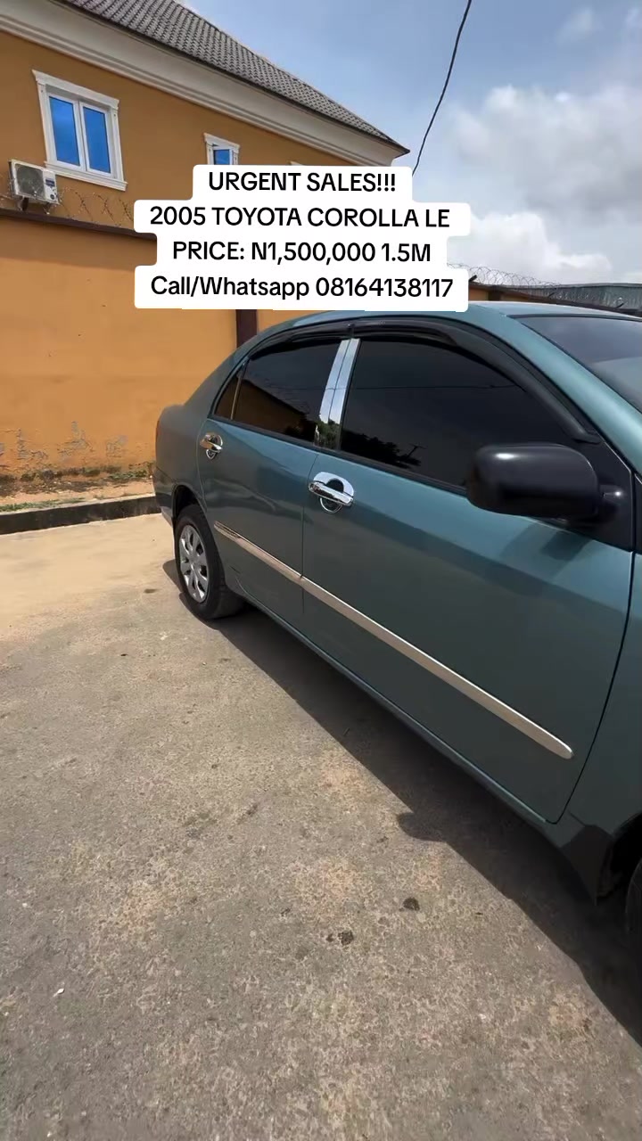 2005 Toyota Corolla for sale in Nigeria