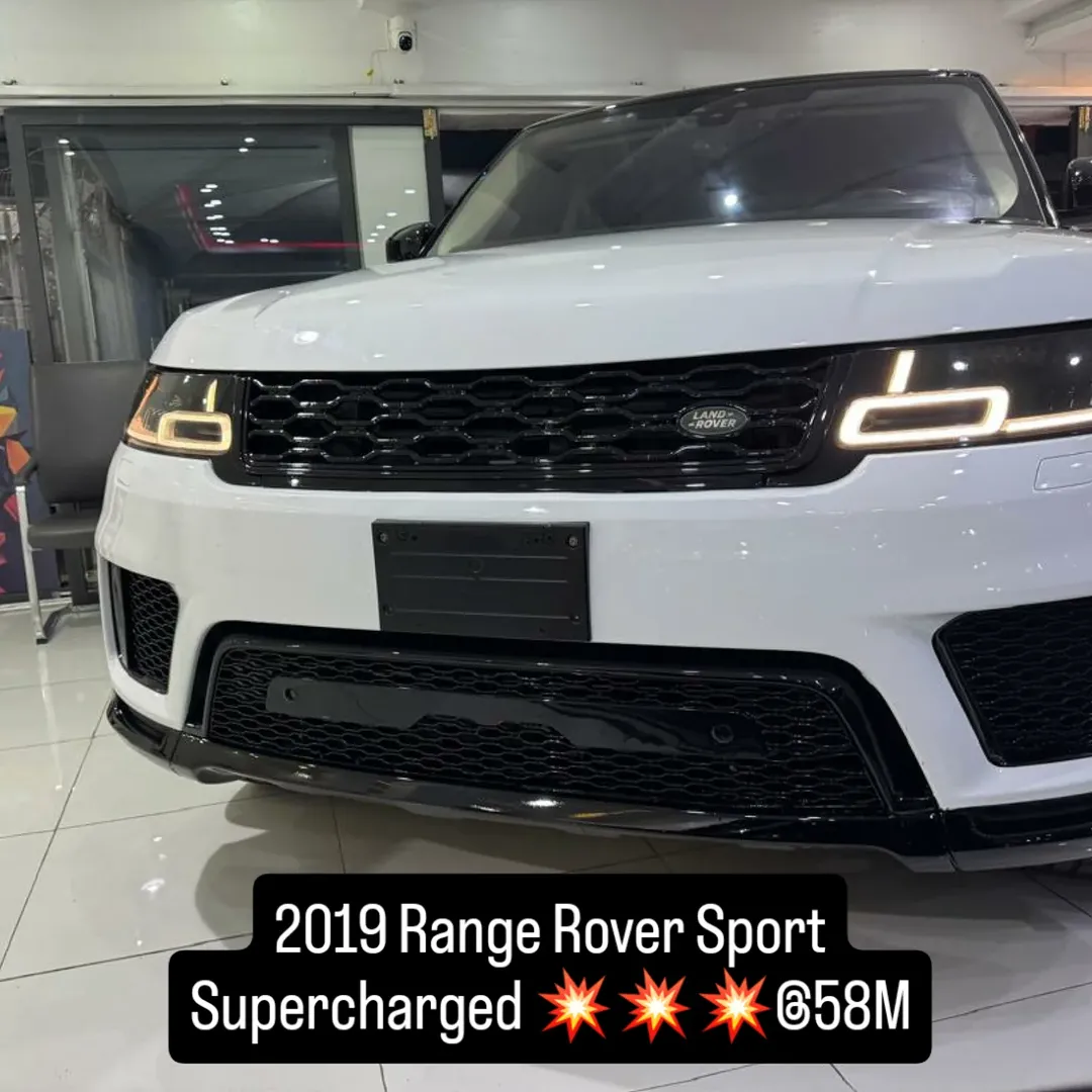 2019 Range Rover Sport Supercharged 💥💥💥@58M for sale in Nigeria