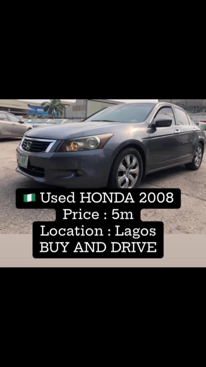 2008 Honda For Sale: for sale in Nigeria