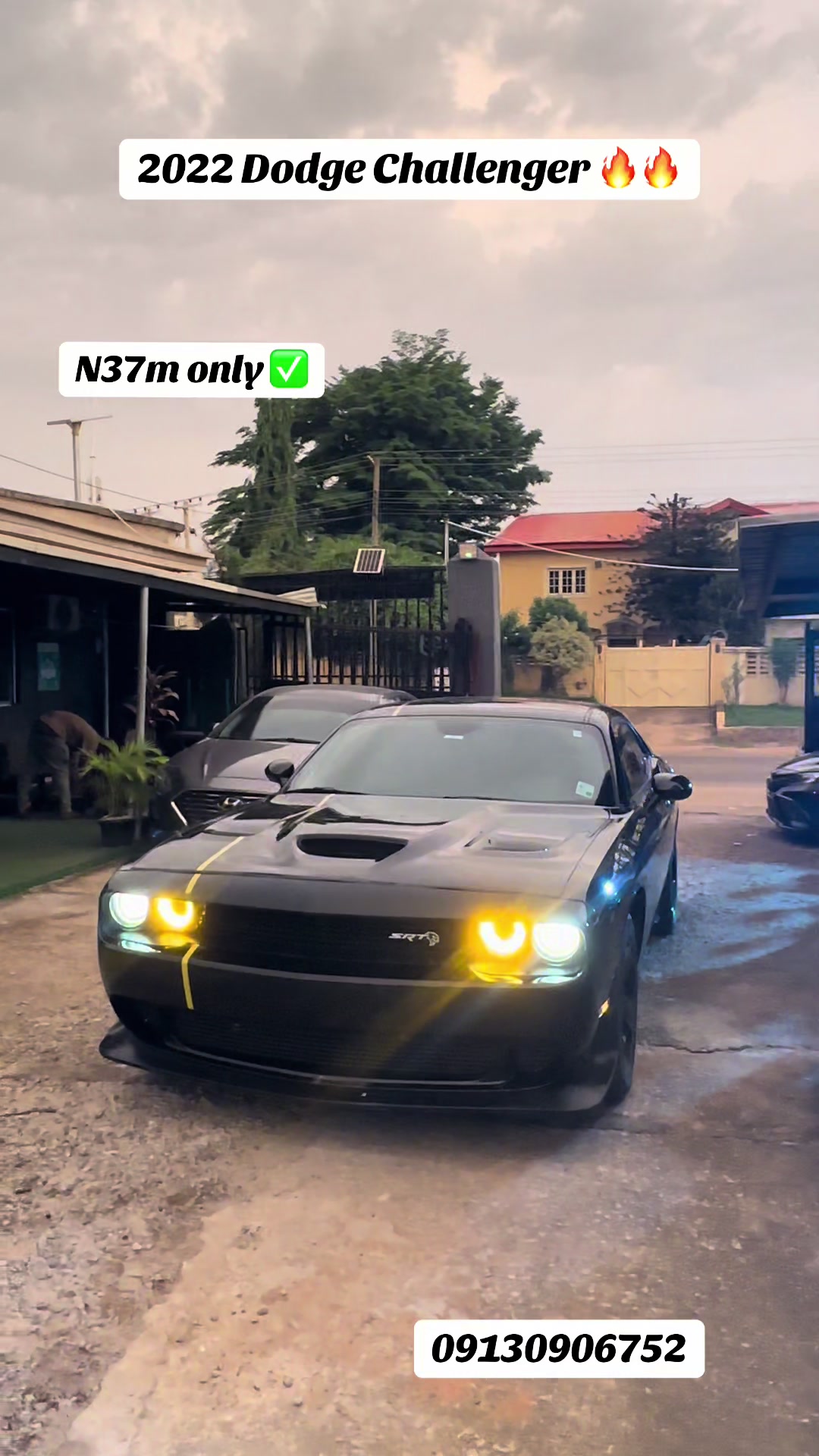 2022 Dodge Foreign Used Challenger 🔥🔥 Price: N37m only ✅ for sale in Nigeria