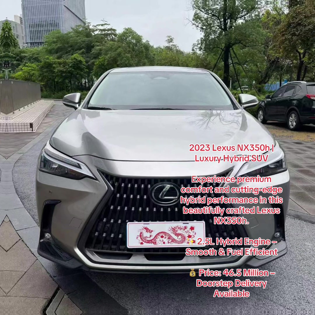 2023 Lexus NX350h | Hybrid Luxury SUV for sale in Nigeria