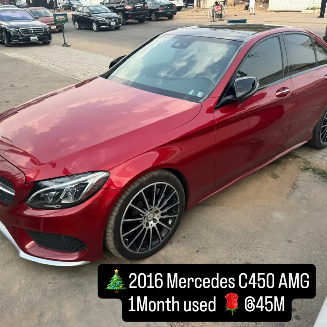 2016 Mercedes 🎄 C450 AMG 1Month used 🌹@45M for sale in Nigeria